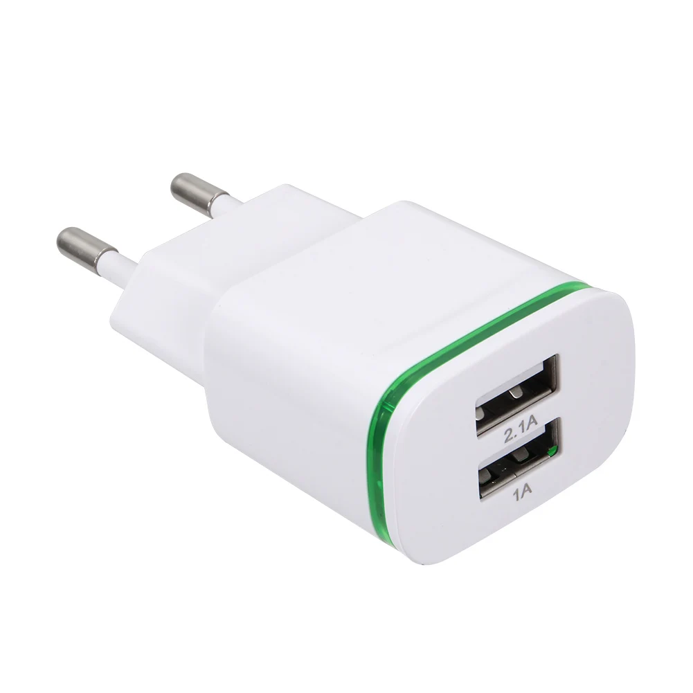 Новый мобильный телефон 2 Порты USB Зарядное устройство 5V 2A быстрого путешествия