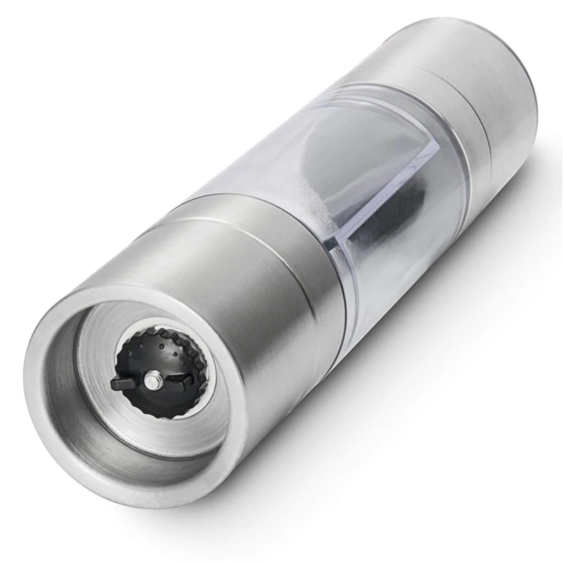 2 в 1 мельница для соли и перца набор Регулируемый Керамический шейкеры емкость