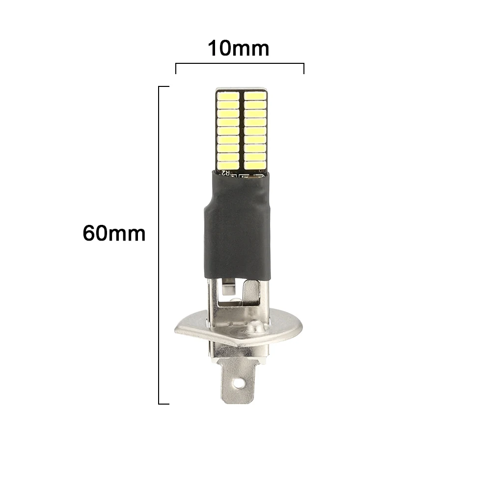 1 шт. 12-24 В 4014 36SMD H1 H3 Canbus Светодиодная Лампочка 12 в 6000K Автомобильные