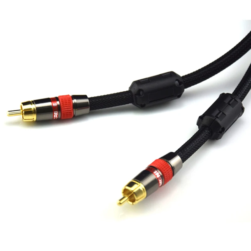 Высококачественный цифровой коаксиальный аудио-и видеокабель DIYLIVE 4N OFC 75 Ом RCA