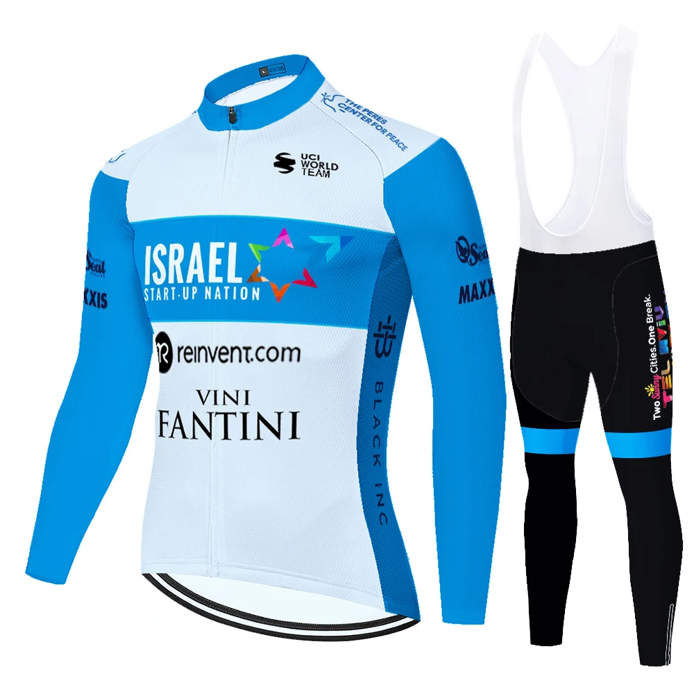 2021 команда Израиль Велоспорт Комплект Лето Весна Джерси ciclismo мужской дышащий