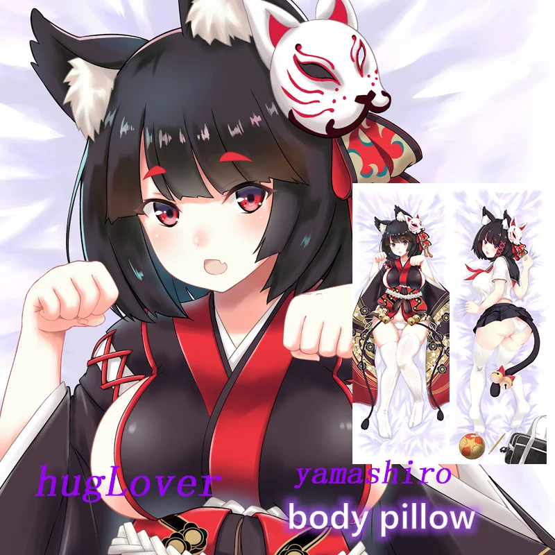 Подушка для тела Dakimakura с двусторонним принтом наволочка в натуральную величину |