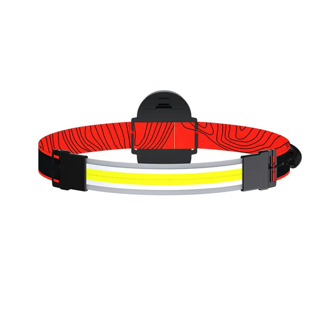 

1Pcs Head Light Lamp Flashlight LED Wide Beam Lightweight COB Bright Headlight for Fishing Running and Camping 2021 New