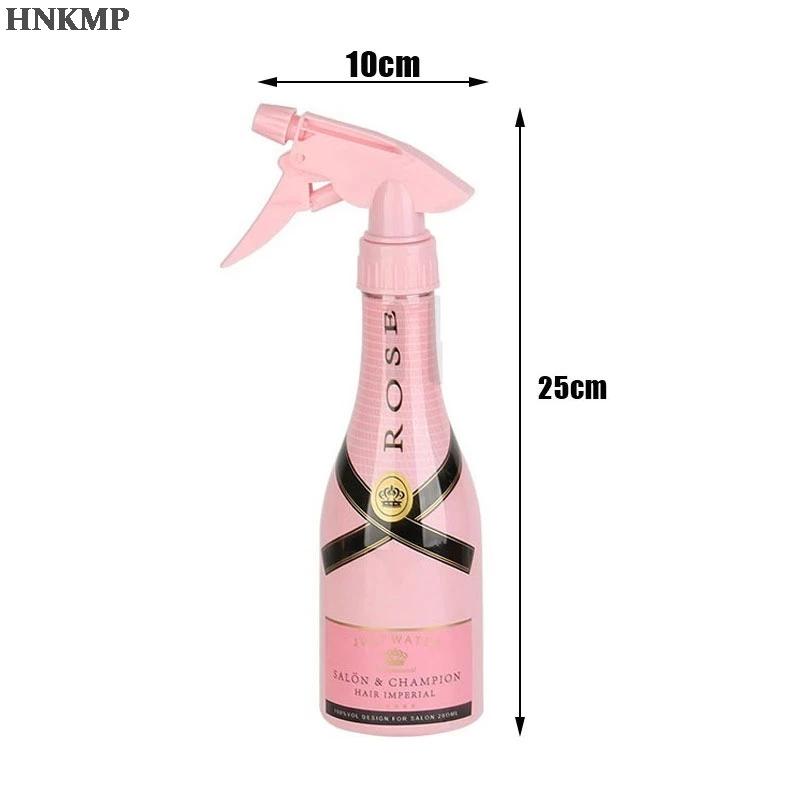 

280ml Hair Spray Bottle Plastic Salon Water Spray Bottle Hair Hairdressing Fine Mist Water Spray Bottles DIY Salon Barber Tools