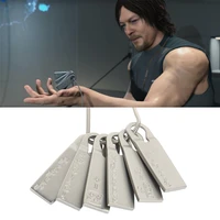game death stranding sam porters bridges chemical fomula cosplay necklace pendant jewelry