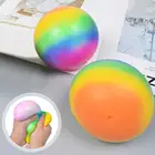Радужный креативный красочный вентиляционный шар, функциональная игрушка для снятия стресса, снятия стресса, для детей и взрослых, игрушка для декомпрессии для дома