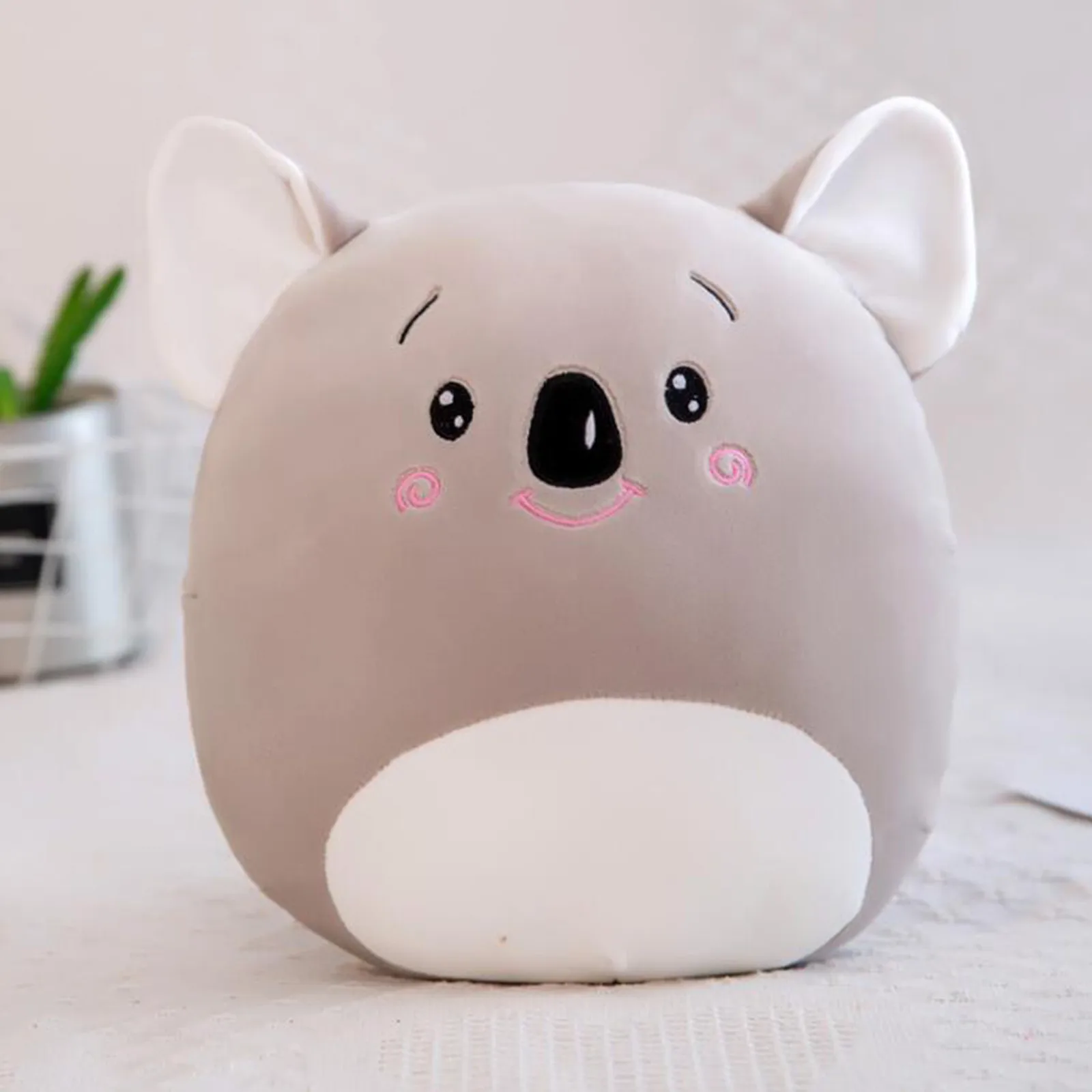 

Kawaii Plush Toys Fat Cotton Soft Sleeping Pillow Birthday Gift Holiday Animal Ornaments Mother's Day Gifts 11inch Toy For Girls