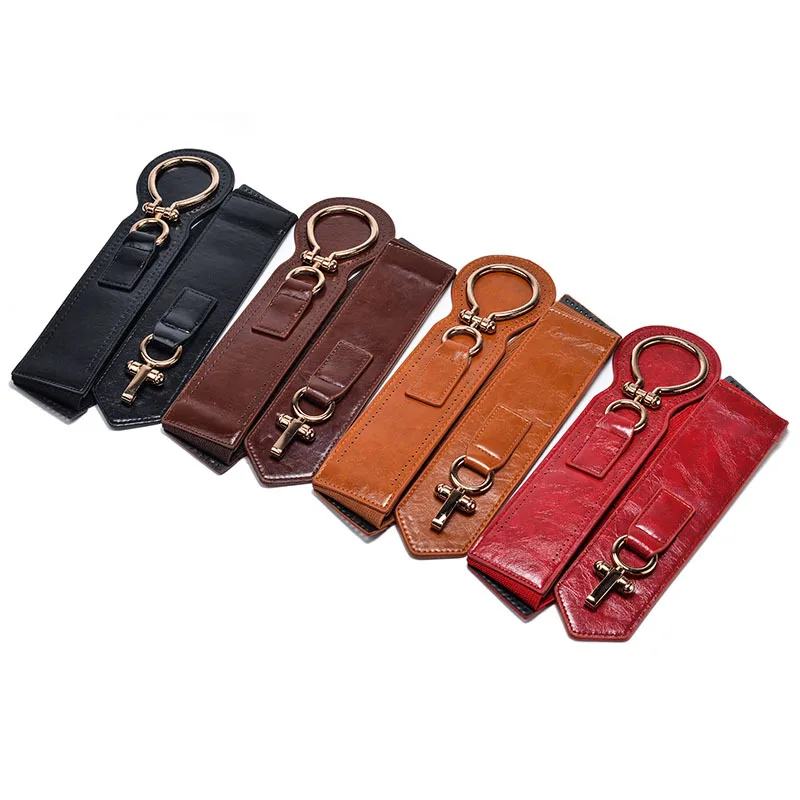 Женский кожаный ремень широкий пояс из зернистой ткани с пряжкой для платья