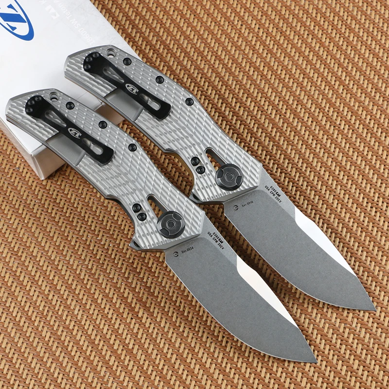 Green thorn 0308 быстрооткрывающийся складной нож D2 титановый сплав + G10 Походный для