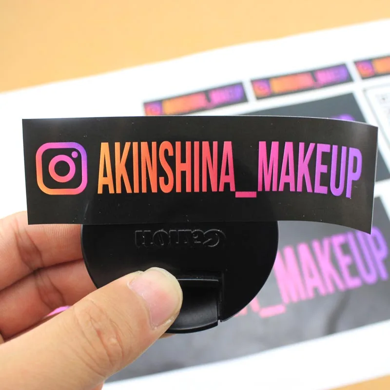 Дешевая индивидуальная мультяшная рекламная наклейка с принтом Виниловая