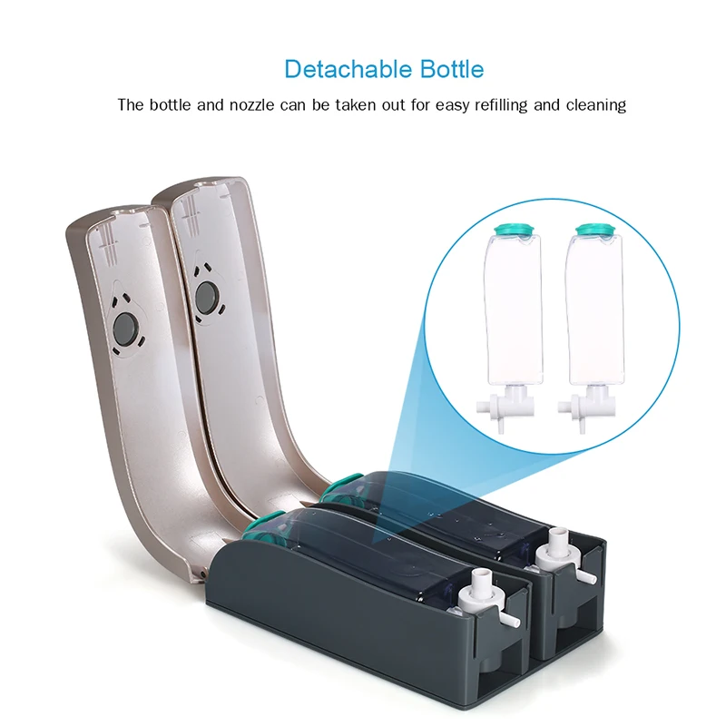

Creative soap dispenser wall-mounted soap dispenser shampoo body soap box easy to install no need drilling no harm to your wall