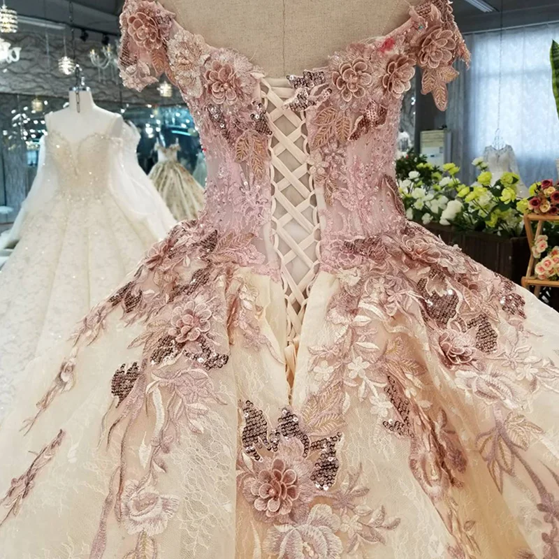 LS32521 с плеча бальное платье вечернее V образным вырезом зашнуровать v обратно