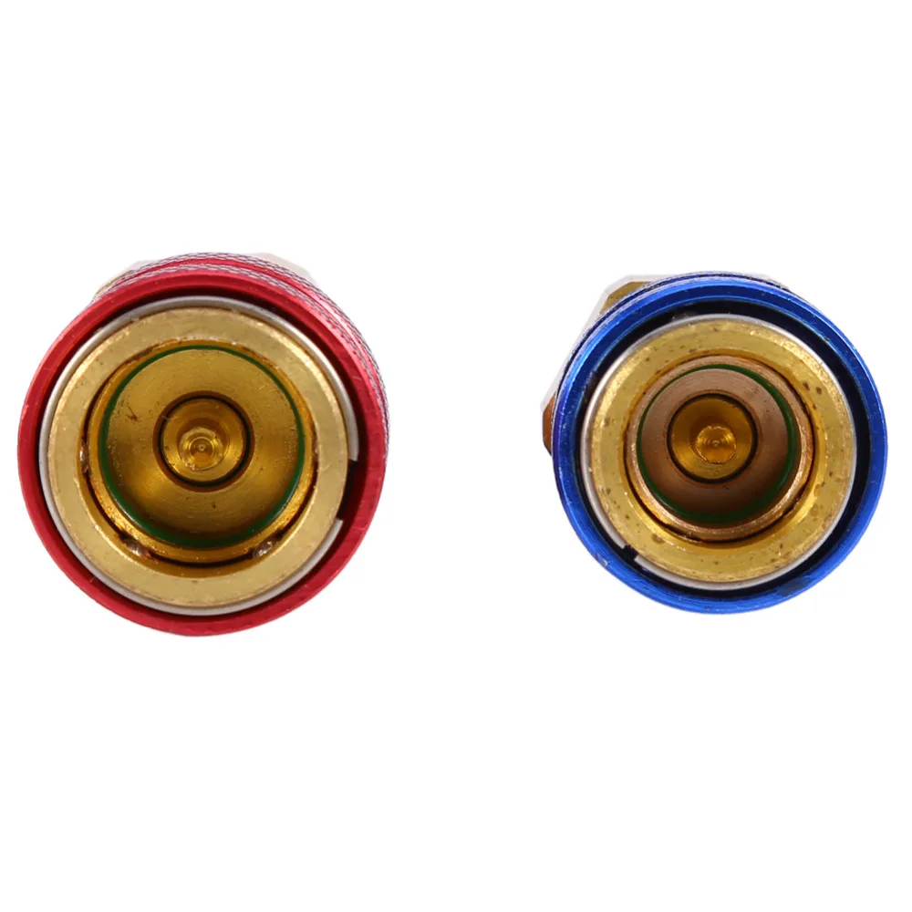 Быстроразъемный соединитель для автомобиля Freon R134A H/L латунные адаптеры