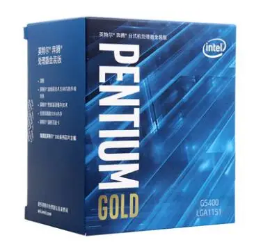 Новый оригинальный процессор Intel Pentium Gold G5400 для настольного компьютера 2-ядерный 3