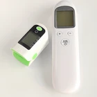 Пульсоксиметр Пальчиковый Spo2 медицинский, измеритель уровня кислорода в крови, прибор для измерения температуры тела, инфракрасный