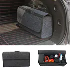 Большой серый нескользящий Автомобильный багажник, органайзер для хранения обуви, сумка для хранения, чехол, сумка для инструментов