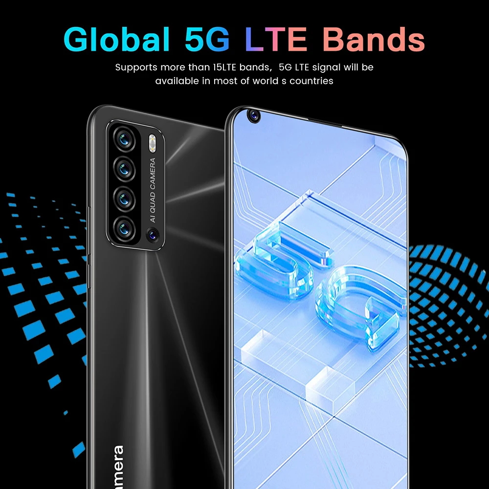 

S21+ Ultra 5G Smartphone Android Unlocked Smart Phone 12GB RAM + 512GB ROM (128GB SD Case Bundle Mobile Phone Protective Film)