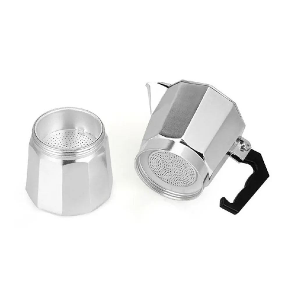 Aluminum 8-Angle Moka Pot Espresso Stove Top Coffee Maker Cup Continental Percolator 3cup/6cup | Дом и сад