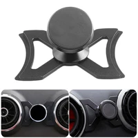 360 degree rotary car mobile phone holder aluminum alloy gps air vent stand for audi a3 s3 2014 2021 universal universal bracket