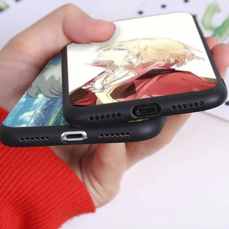 Phone Case For iPhone 11 Pro Max 2019 Soft silicone Cover Howls Moving Castle |