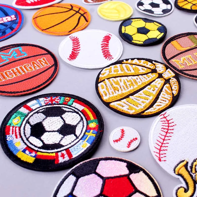 Спортивная нашивка в стиле хиппи с шариком вышитая аппликация виде бутылки