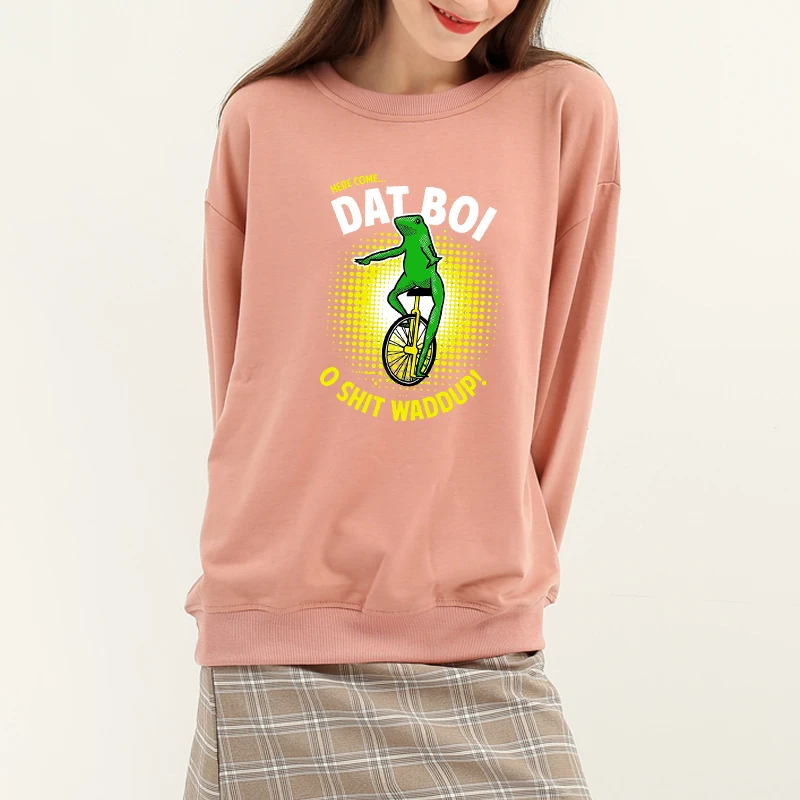 Толстовка женская с капюшоном Свитшот в стиле оверсайз рисунком животного