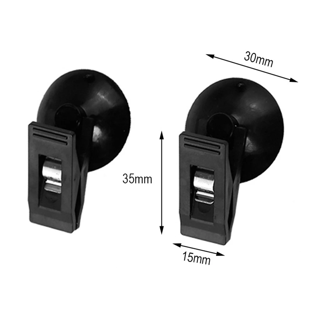 

2PCS Car Window Clip Mount Suction Cap Clip Plastic Sucker Removable Holder For Benz Audi BMW Ford Citroen Suzuki For Sunshade