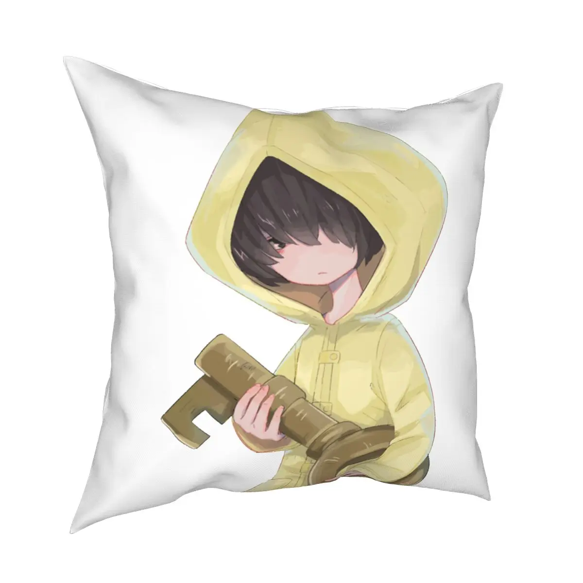 

Little Nightmares ключ шесть Подушка Чехол Печатный чехол для подушки из полиэстера украшения Подушка Чехол Обложка Home Перевозка груза падения 40X40cm