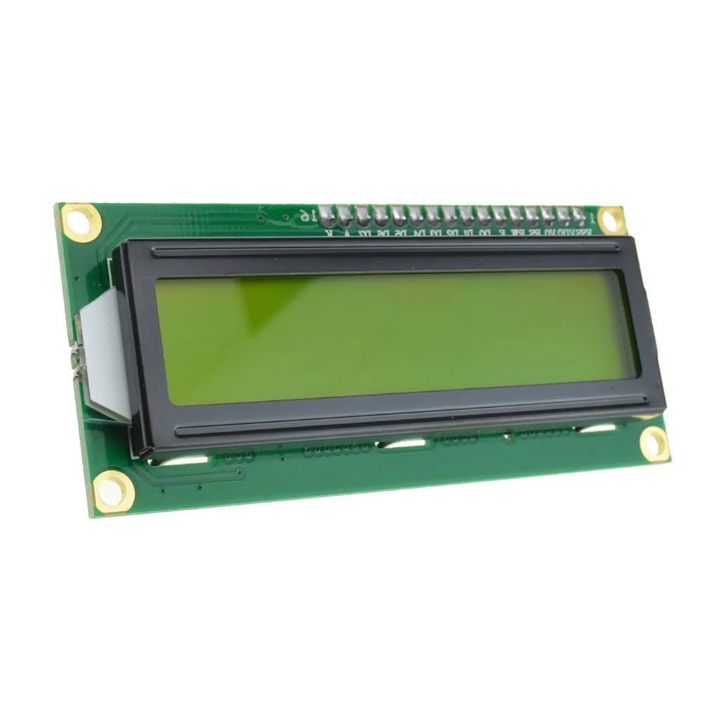 Модуль ЖК-дисплея с желтым/синим Blacklight 1602 5V LCD PCF8574T PCF8574 IIC/I2C/интерфейс 16x2 символ