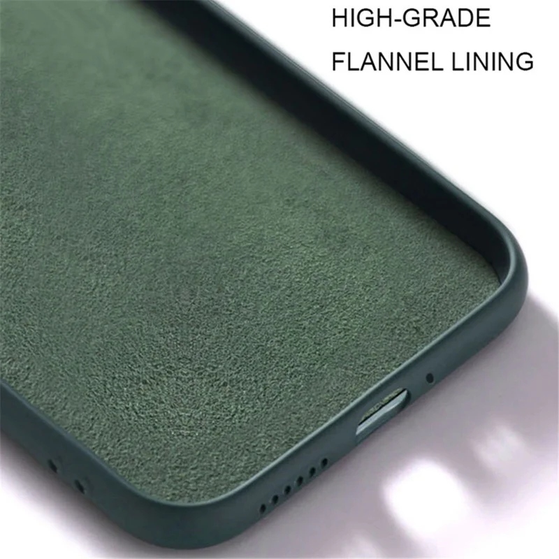 

Liquid Silicone Soft Matte Phone Case for Xiaomi Redmi Note 10 9 9S Pro Max 9T 10X 5G 9A 9C 8 8T 8A 7 Shockproof Original Cover