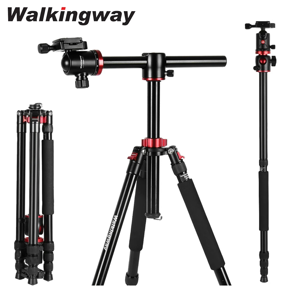 Профессиональный штатив для камеры W880, горизонтальный алюминиевый штатив, штатив для камеры, монопод 75,6 дюйма с шаровой головкой для DSLR PK Q999H