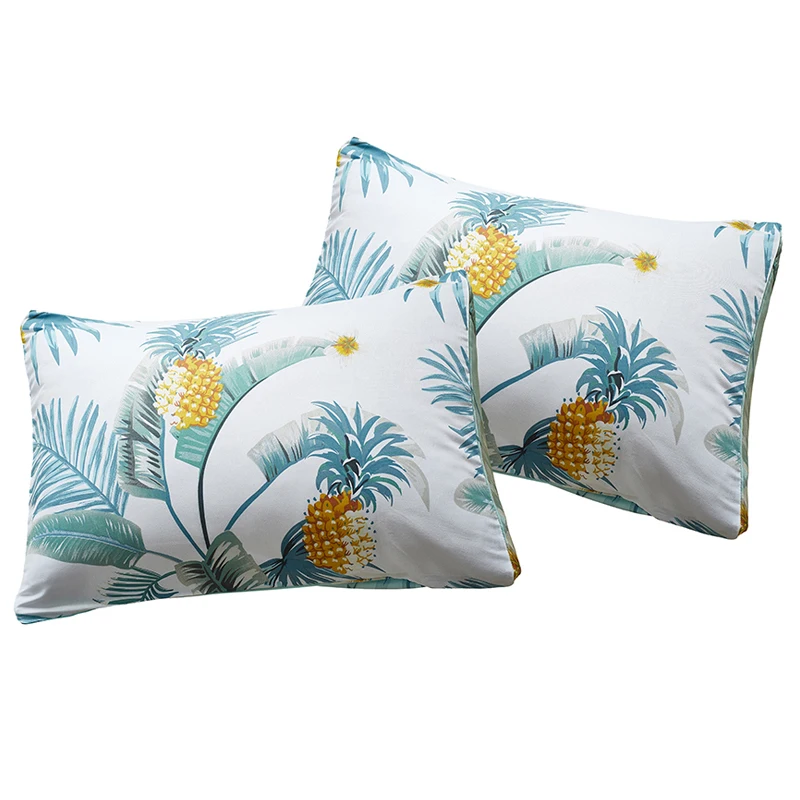 

90g flowers print bedding set Duvet Covers Home textile bedroom decoration comforter bedding sets bedclothes bed linen(NO sheet)