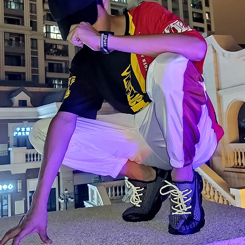 

Fashion Mens Breathable Mesh Sport Sneakers Professional Training Outdoor Walking Shoes Men Male Running Shoes 39-46