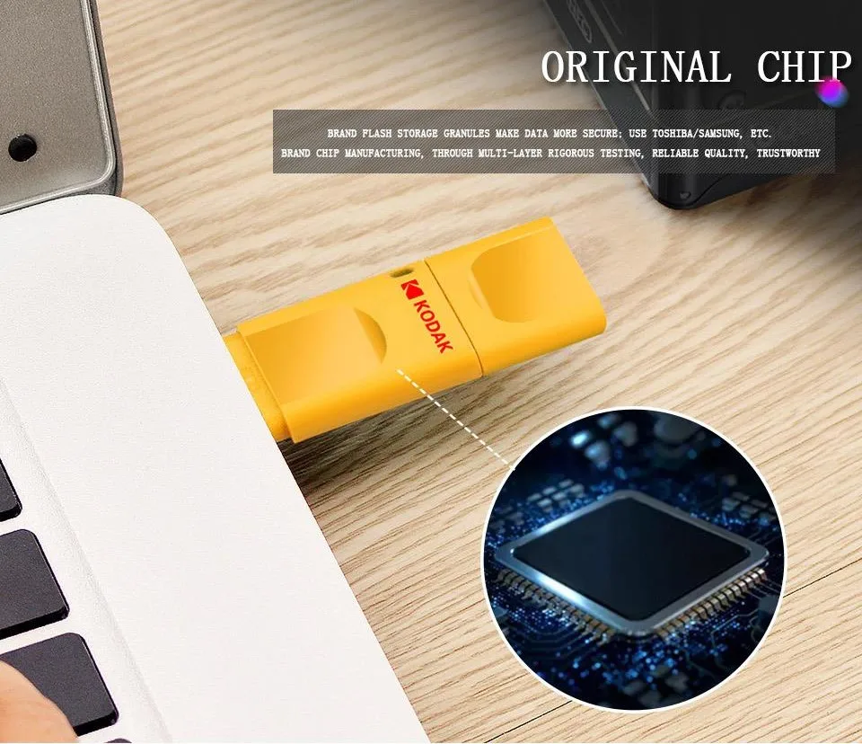 Kodak K232 USB 2,0 Мини Портативный U диск 16 Гб оперативной памяти, 32 Гб встроенной памяти, 64 ГБ USB флеш-накопитель Флешка красочные противоударный автомобиль U диск USB Стик