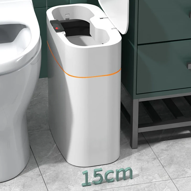 16l13l intelligent trash can smart sensor dustbin waterproof dustbin household induction garbage bin smart house garbage can free global shipping