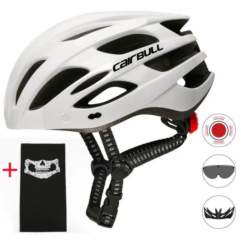 

Cairbull в одном стиле «Три в одном», мульти-спортивный шлем MTB дорожный велосипед для верховой езды шлем для велоспорта с фонарь козырек Велосп...
