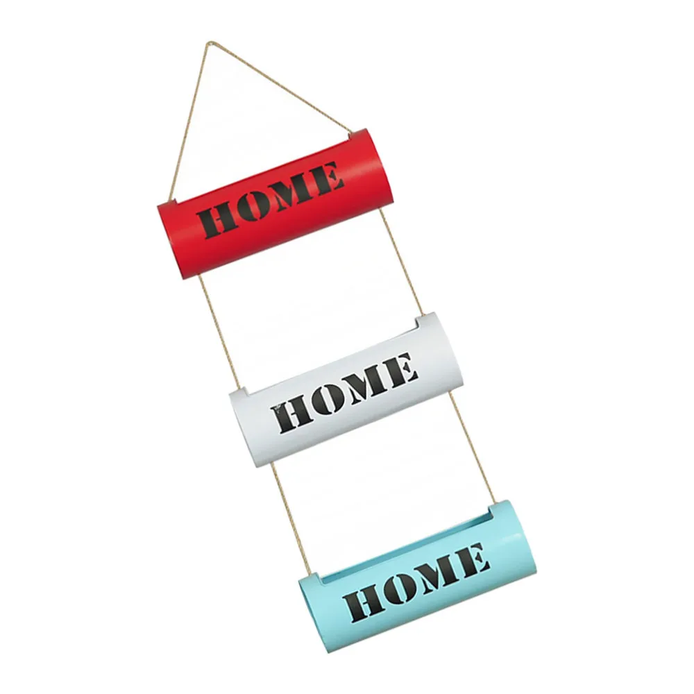 

1Pc Retro Iron Art Pendant Industrial Style Pendant Restaurant Wall Adornment