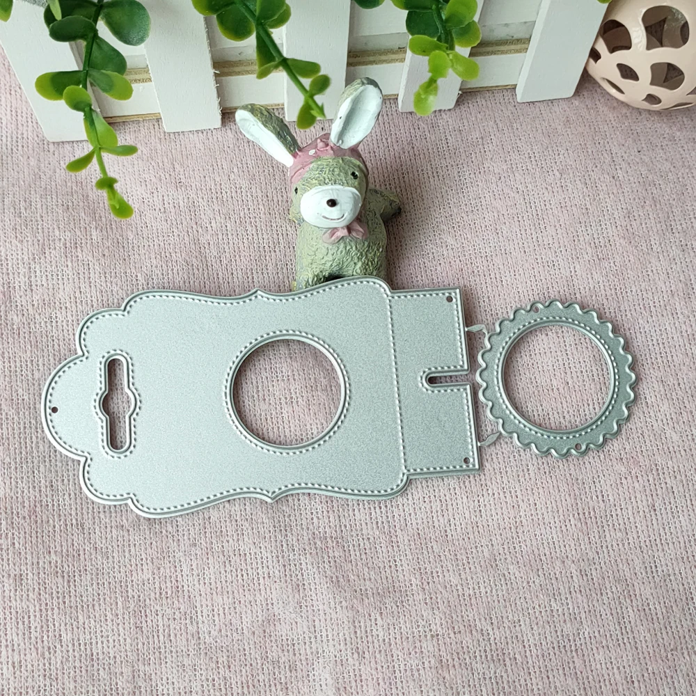 

Elegant lollipop supports The box metal cutting dies for DIY, scrapbook decoration, DIY paper embossing cards