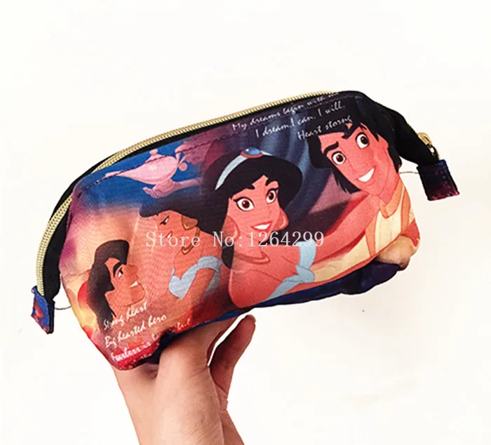 

New Kawaii Anime Princess Girls Woman Cosmetic Bags Cases For Children