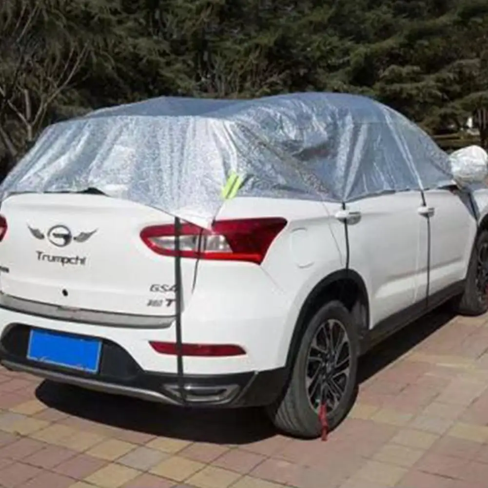 

5.4x2.5m Exterior Car Cover Protection Full Car Covers Snowproof Sunshade Waterproof Dustproof Universal For Hatchback Sedan SUV