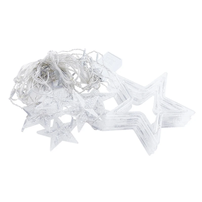 Star curtain light Портативная детская палатка для девочек, принцесса, розовый замок, детский игровой домик, москитная сетка для внутреннего и наружного сада, светильник со звездами - Цвет: Star curtain light