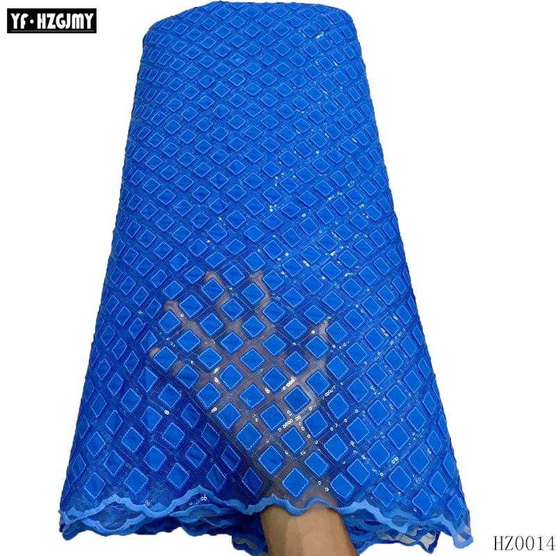 

2020 Latest style African Net Lace Fabric Sequins Lace French Lace Fabric High Quality Nigerian Lace Fabric For Wedding Dress