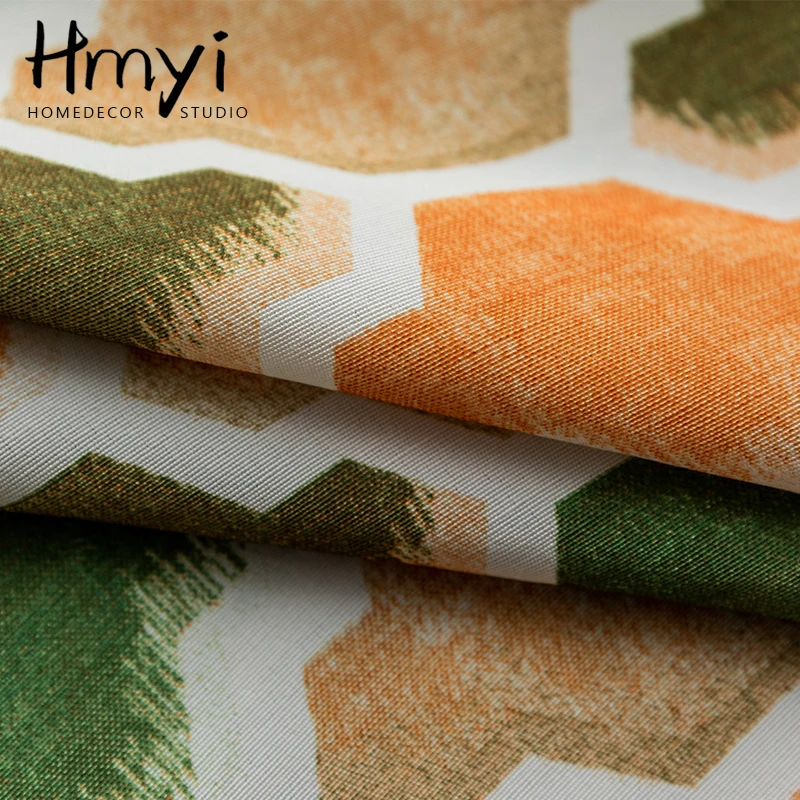 Светонепроницаемые занавески современные красочные красивые геометрические