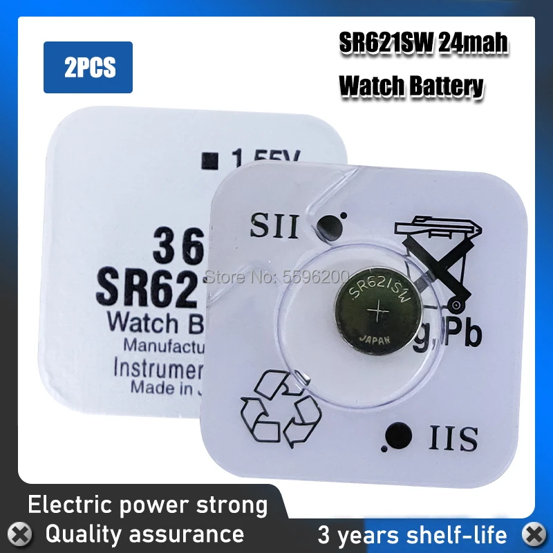 

2 шт./лот для празднования 364 SR621SW AG1 LR621 SR621 164 LR60 L621 1,55 в, Кнопочная батарейка, монетная батарейка, швейцарские часы