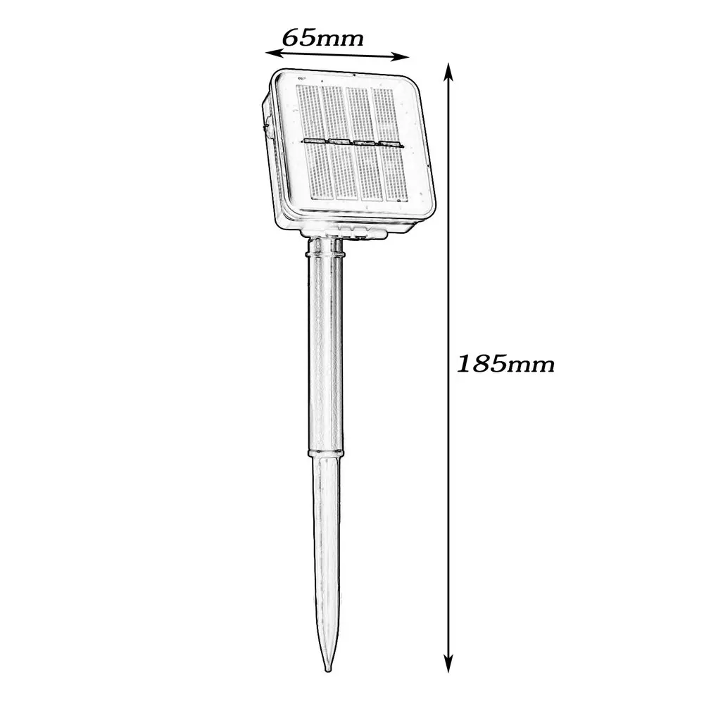 100 светодиодные световые гирлянды с регулируемой яркостью водонепроницаемые