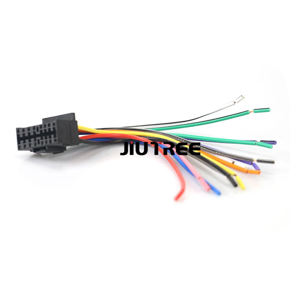 15-009 Car Stereo Radio Wiring Harness Adapter Plug head cable for sony/jvc Connector Lead Loom | Автомобили и мотоциклы