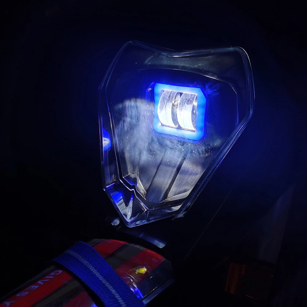 

Motorcycle Led Headlight Headlamp Head Light For Ktm Husqvarna Exc Xcf Xcw Te Tc Fe 125 250 300 350 450 530 690 Smr Six Days