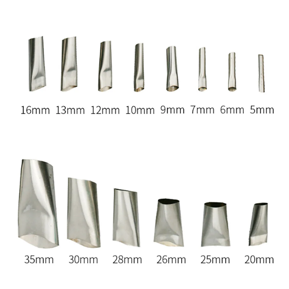 

21X Caulking Finisher Nozzle STAINLESS Push Rod Caulking Applicator Kitchen Hand Tools 21X Silicone Sealant Nozzle Set