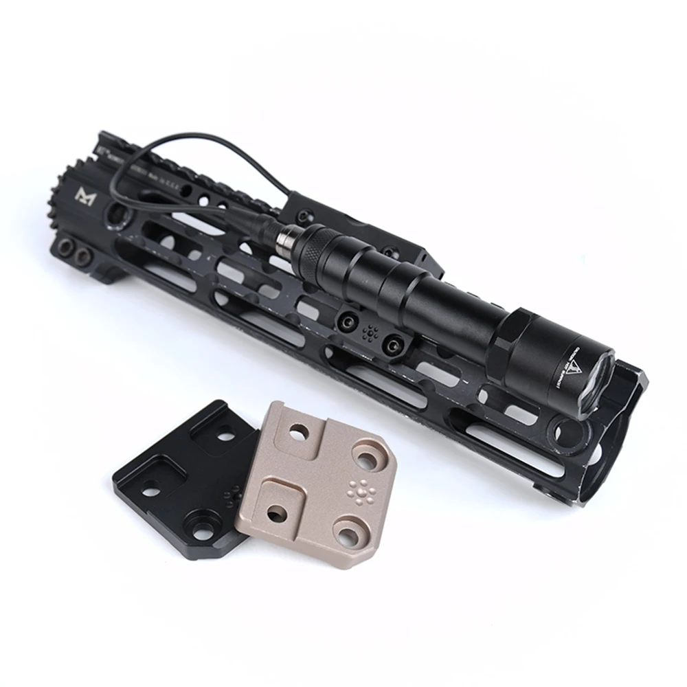 WADSN страйкбол Handguard Правый ангел Mlok Keymod Rail офсетное Боковое крепление для M300 M600
