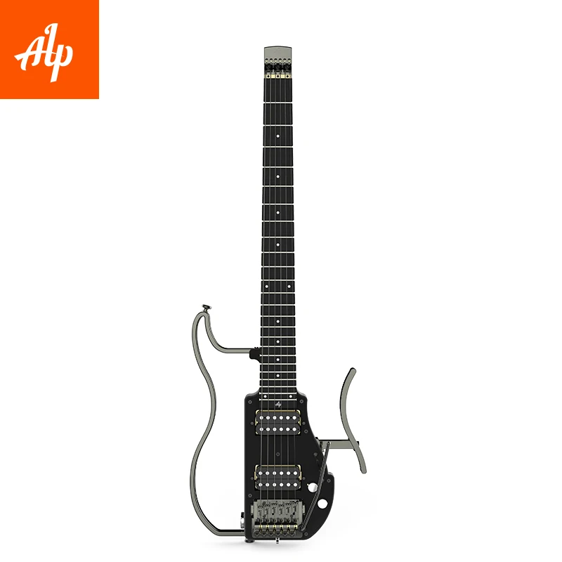 

ALP ADS-201H Headless Travel Electric Guitar double humbucker